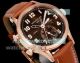PPF Super Clone Patek Philippe Calatrava Rose Gold Pilot Travel Time 5524R Brown Watch (7)_th.jpg